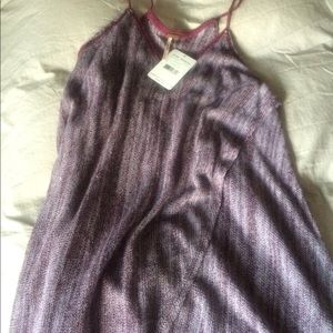 Free People long sweater tank